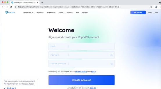 Signup two
